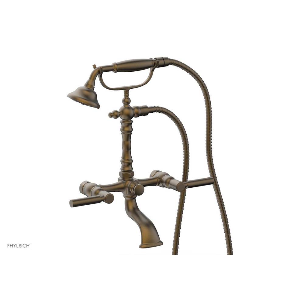 Phylrich - BASIC Exposed Tub & Hand Shower - Lever Handle K2393-06 - Old English Brass