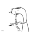 Phylrich - Basic Lever Handle   On Exposed Tub & Shwr  Set - Satin Brass