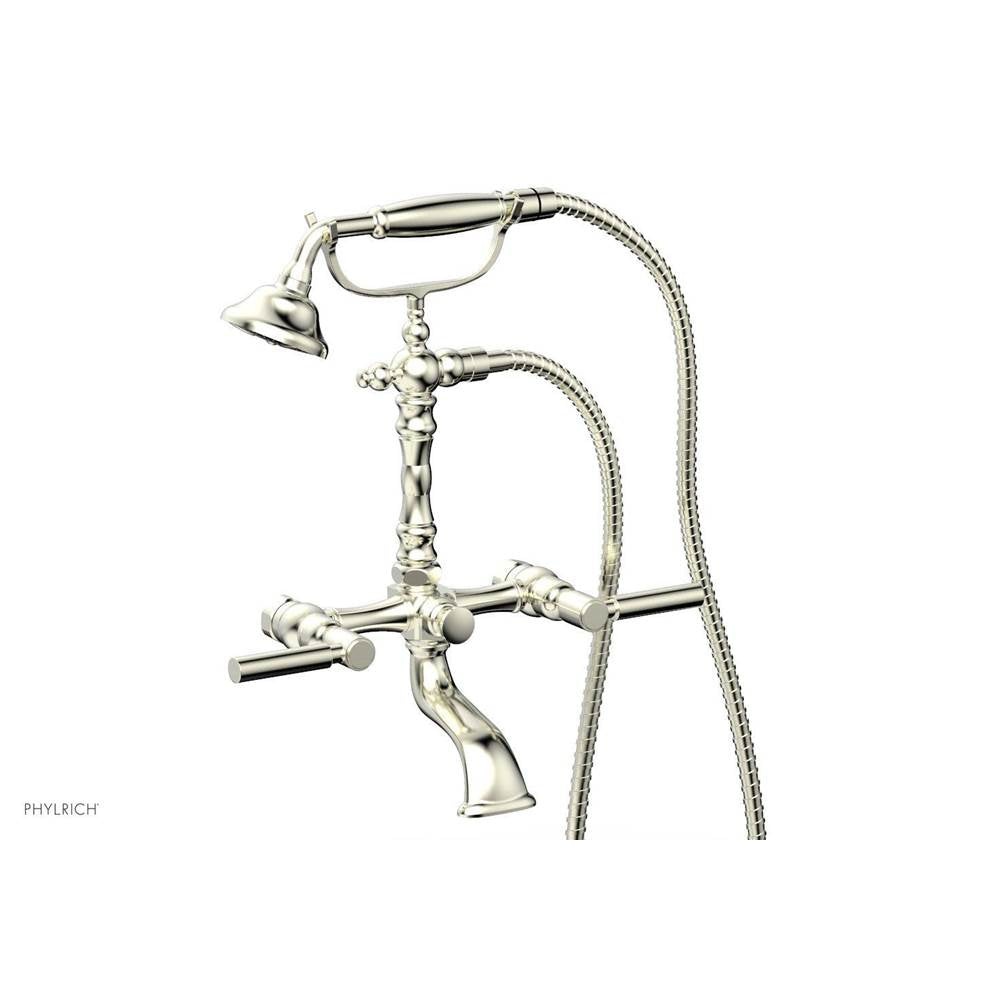 Phylrich - Basic Lever Handle   On Exposed Tub & Shwr  Set - Satin Nickel