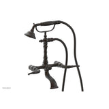 Phylrich - Ribbon & Reed Lever  Handle On Exposed    Tub & Shower Set - Oil Rubbed Bronze
