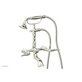 Phylrich - Ribbon & Reed Lever  Handle On Exposed    Tub & Shower Set - Polished Brass