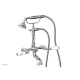 Phylrich - Exp. Tub & Hnd Shwr  Valencia Wht Hdls - Pewter