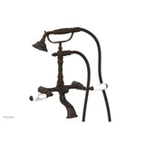 Phylrich - Exp. Tub & Hnd Shwr  Valencia Wht Hdls - Antique Bronze