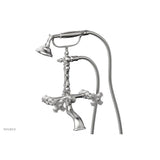 Phylrich - MARVELLE Exposed Tub & Hand Shower - Cross Handle K2393-53 - Satin chrome