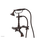 Phylrich - MARVELLE Exposed Tub & Hand Shower - Cross Handle K2393-53 - Weathered Copper