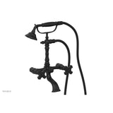Phylrich - MARVELLE Exposed Tub & Hand Shower - Cross Handle K2393-53 - Satin Nickel