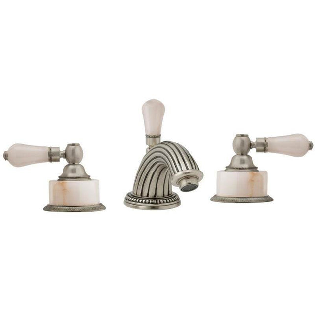 Phylrich - REGENT Widespread Faucet Pink Onyx K273 - Old English Brass