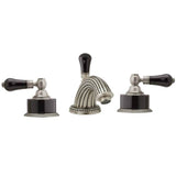 Phylrich - REGENT Widespread Faucet Black Onyx K274 - Old English Brass