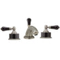 Phylrich - REGENT Widespread Faucet Black Onyx K274 - Old English Brass