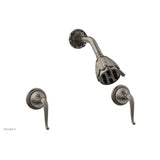Phylrich - 2 Handle Shower, Geo - Pewter