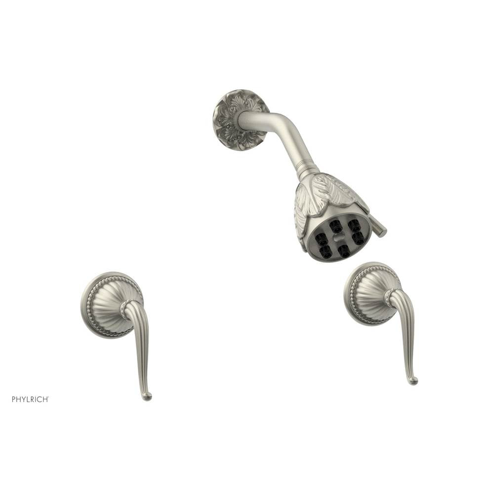 Phylrich - 2 Handle Shower, Geo - Burnished Nickel