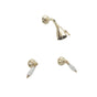 Phylrich - CARRARA Two Handle Shower Set K3158B - Old English Brass