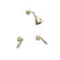Phylrich - CARRARA Two Handle Shower Set K3158D - Old English Brass