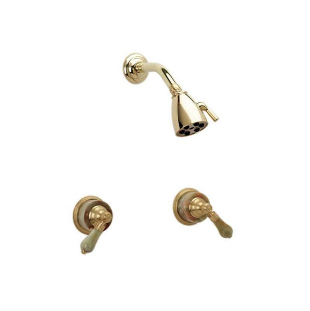 Phylrich - REGENT Two Handle Shower Set K3270 - Old English Brass