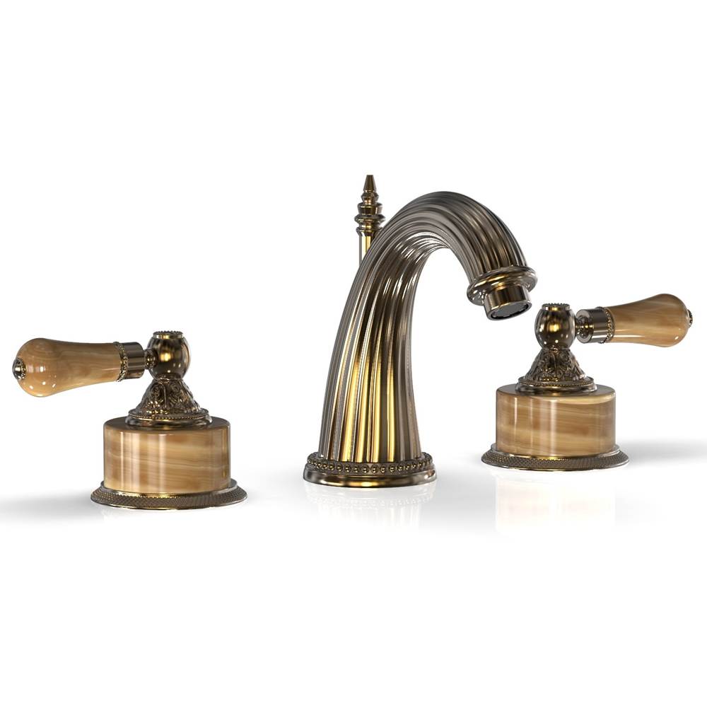 Phylrich - Lav, Mont Brown Onyx - Antique Brass