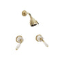 Phylrich - VALENCIA Two Handle Shower Set K3338B - Old English Brass