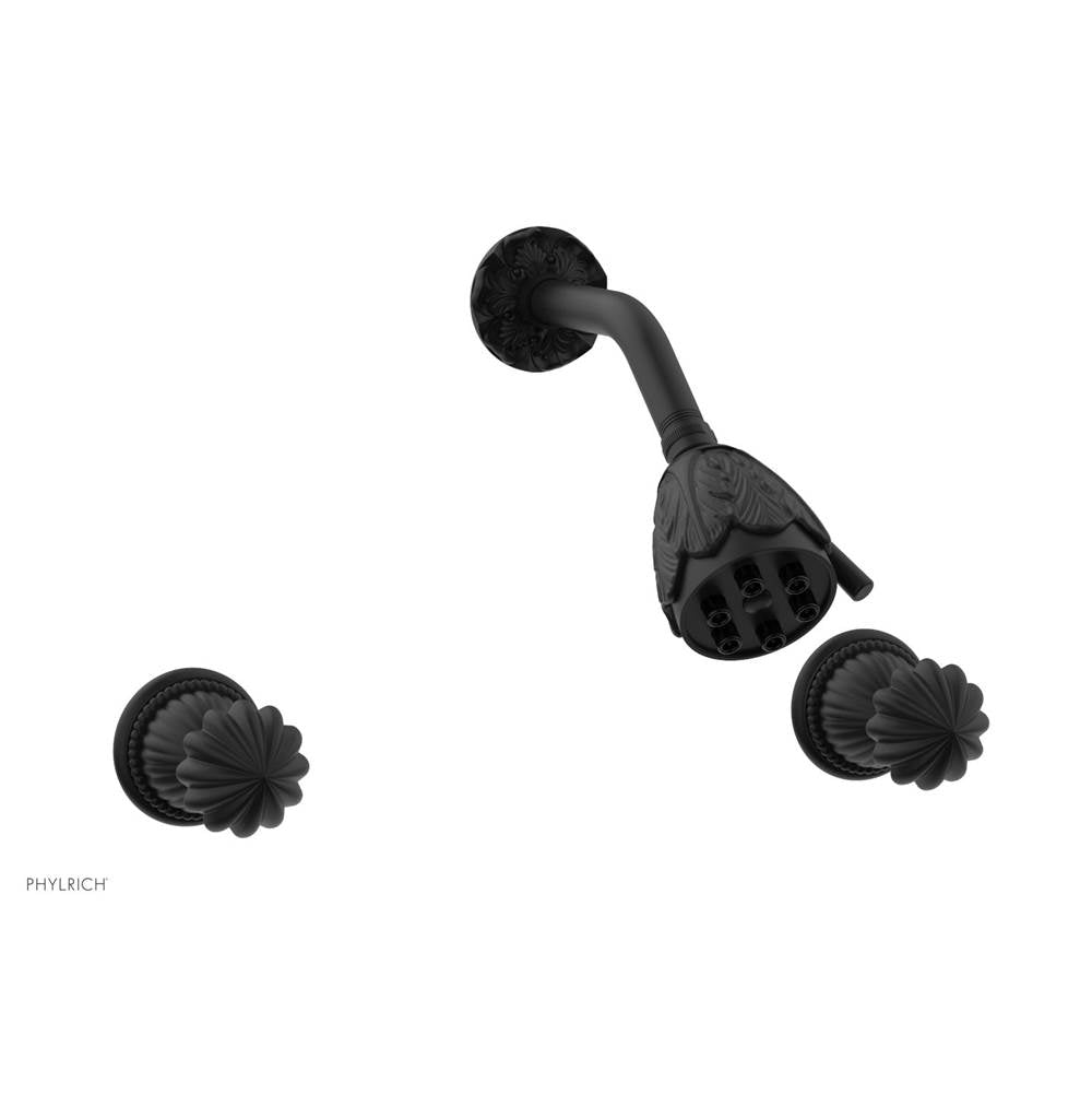 Phylrich - 2 Handle Shower, B - Matte Black