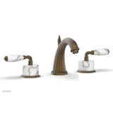Phylrich - VALENCIA Widespread Faucet White Marble K338B - Old English Brass