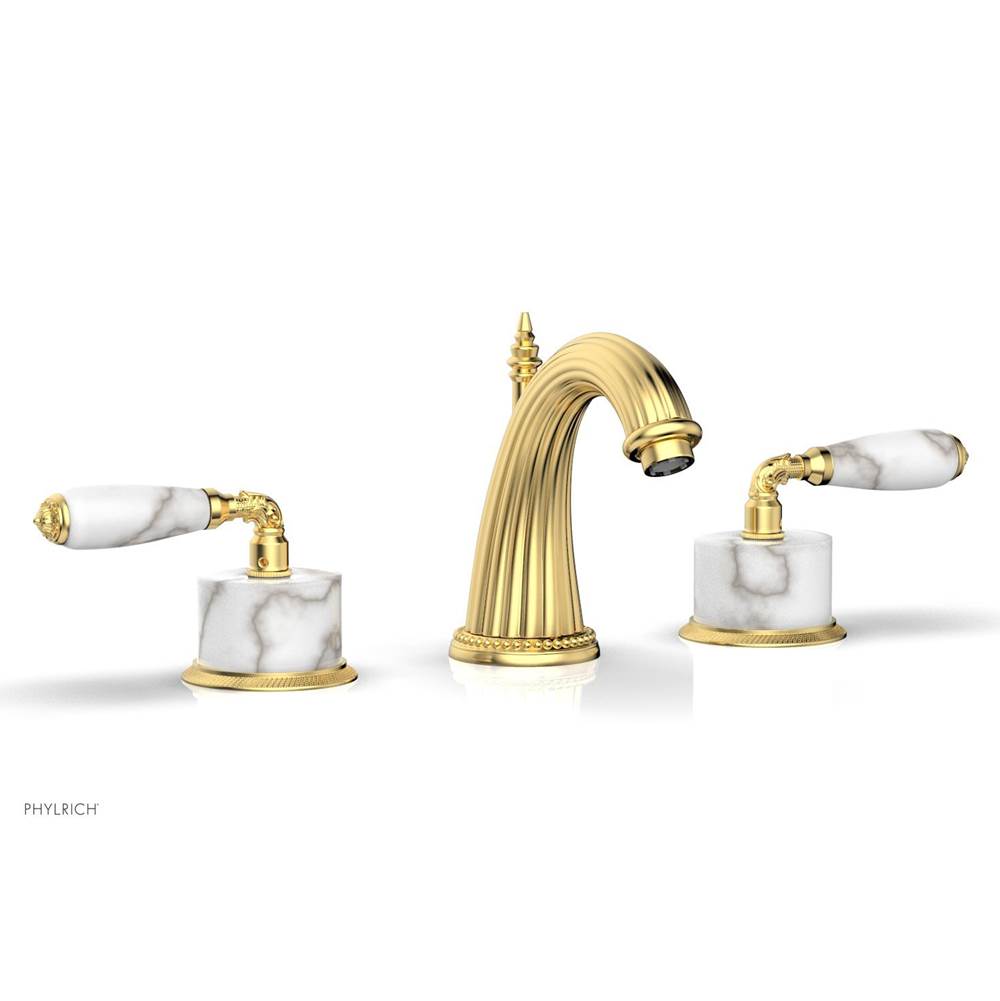 Phylrich - Lav, Valencia White - Satin Gold