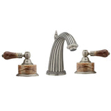 Phylrich - REGENT Widespread Faucet Brown Onyx K371 - Old English Brass