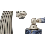Phylrich - Lav, Empire Bleu Sod - Polished Chrome