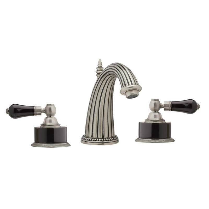 Phylrich - REGENT Widespread Faucet Frienze Black Onyx K374 - Old English Brass