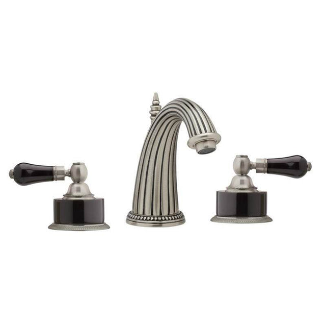 Phylrich - REGENT Widespread Faucet Frienze Black Onyx K374 - Old English Brass