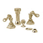 Phylrich - DOLPHIN Four Hole Bidet Set K4101 - Old English Brass