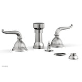 Phylrich - Bidet W/Vertical Spray - Satin chrome