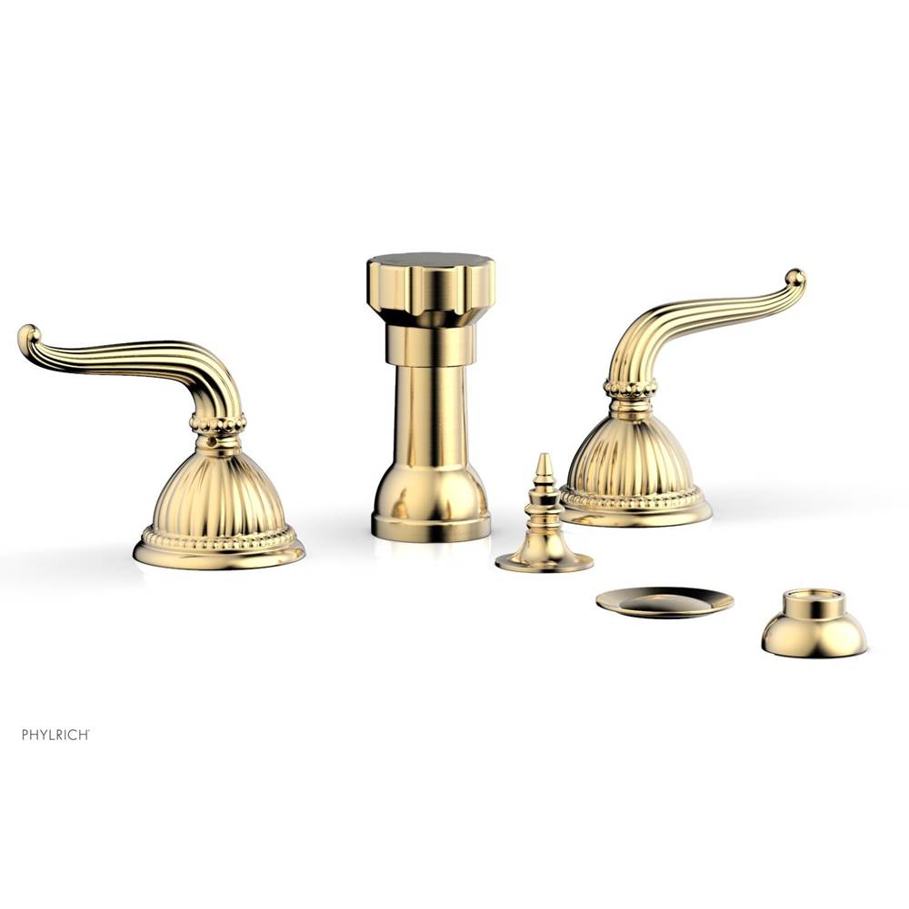 Phylrich - Bidet W/Vertical Spray - Satin Brass