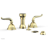 Phylrich - Bidet W/Vertical Spray - Polished Brass