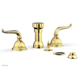 Phylrich - Bidet W/Vertical Spray - Satin Gold