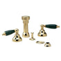 Phylrich - CARRARA Four Hole Bidet Set K4158F - Old English Brass