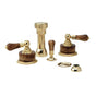 Phylrich - VERSAILLES Four Hole Bidet Set K4241 - Old English Brass
