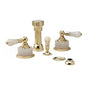 Phylrich - VERSAILLES Four Hole Bidet Set K4243 - Old English Brass