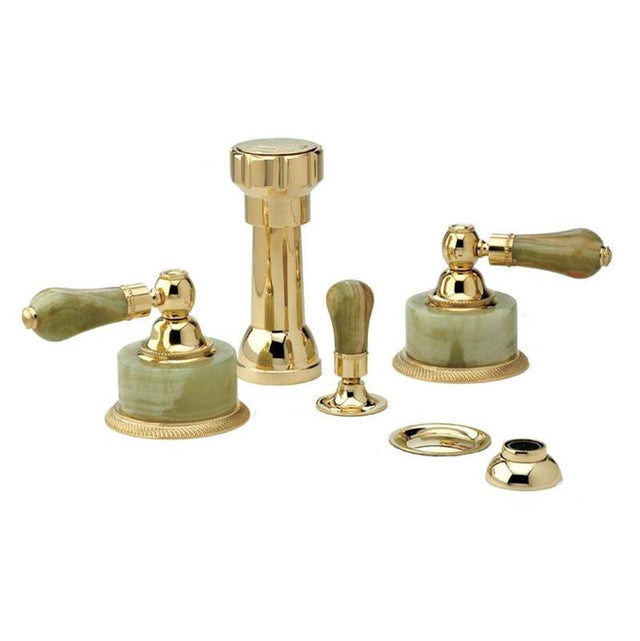 Phylrich - REGENT Four Hole Bidet Set K4270 - Old English Brass