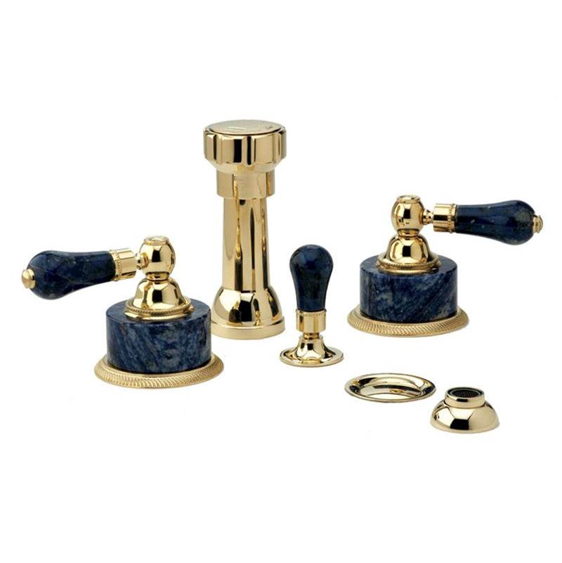 Phylrich - REGENT Four Hole Bidet Set K4272 - Old English Brass