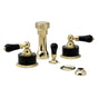 Phylrich - REGENT Four Hole Bidet Set K4274 - Old English Brass