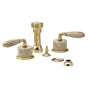 Phylrich - VALENCIA Four Hole Bidet Set K4338D - Old English Brass
