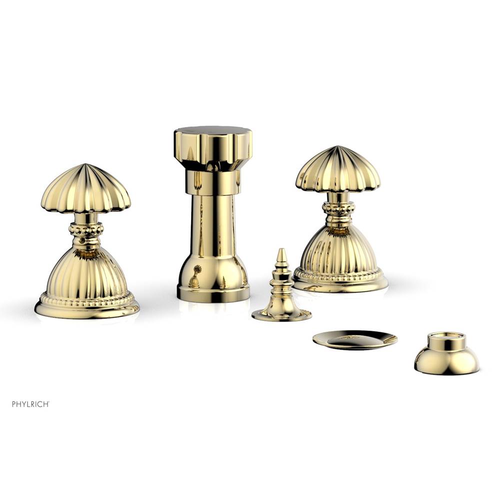 Phylrich - Bidet W/Vertical Spray - Polished Brass Uncoated