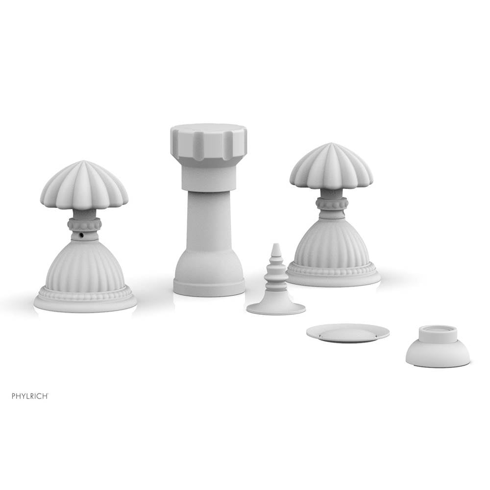 Phylrich - Bidet W/Vertical Spray - Satin White