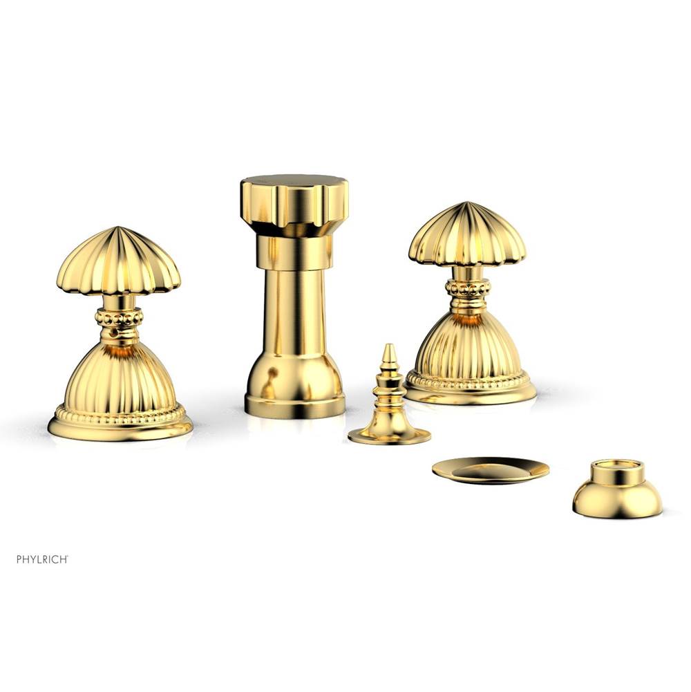 Phylrich - Bidet W/Vertical Spray - Satin Gold