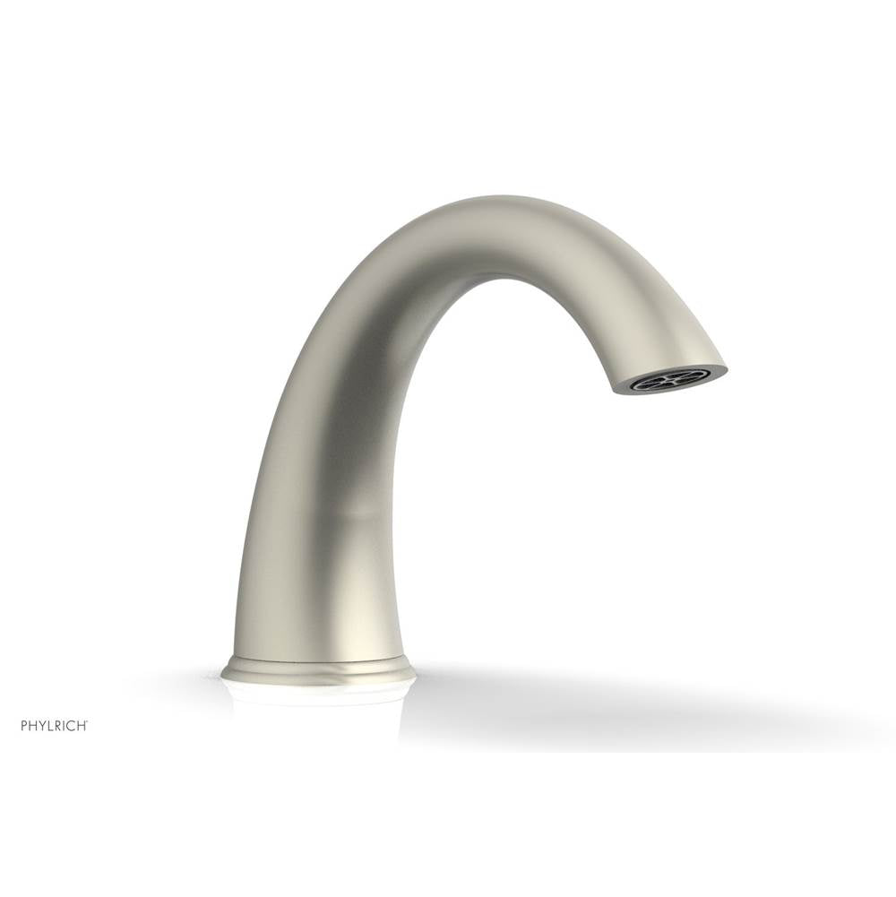 Phylrich - Deck Tub Spt, High Arc - Burnished Nickel