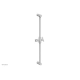 Phylrich - 24'' Adjustable Slide Bar with Hook - Satin White