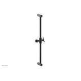 Phylrich - 24'' Adjustable Slide Bar with Hook - Weathered Copper