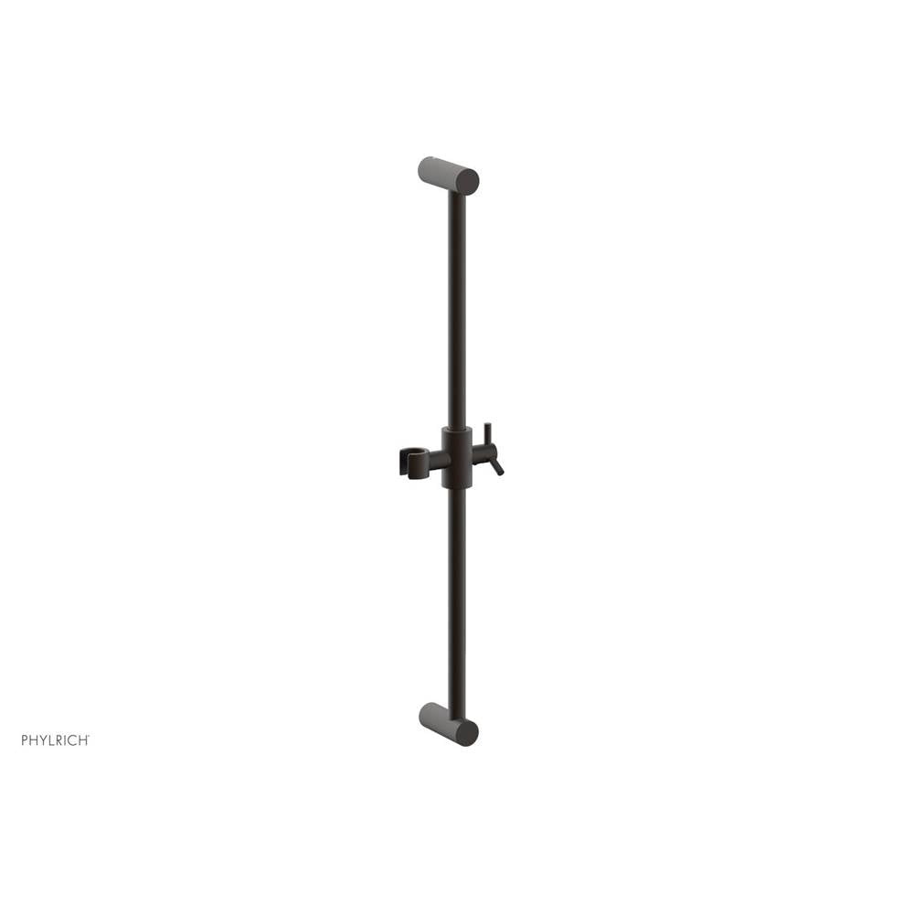 Phylrich - 24'' Adjustable Slide Bar with Hook - Oil Rubbed Bronze