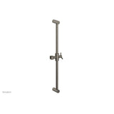 Phylrich - 24'' Adjustable Slide Bar with Hook - Pewter