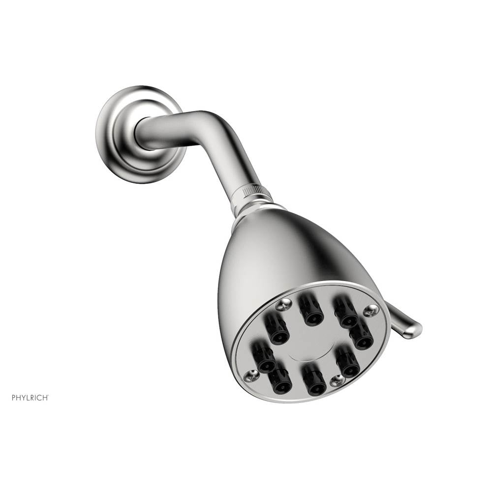 Phylrich - 8 Jet 3 1/2 Rnd Shwr Head - Satin chrome