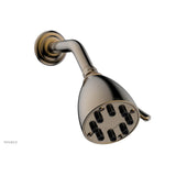 Phylrich - 8 Jet 3 1/2 Rnd Shwr Head - Antique Brass