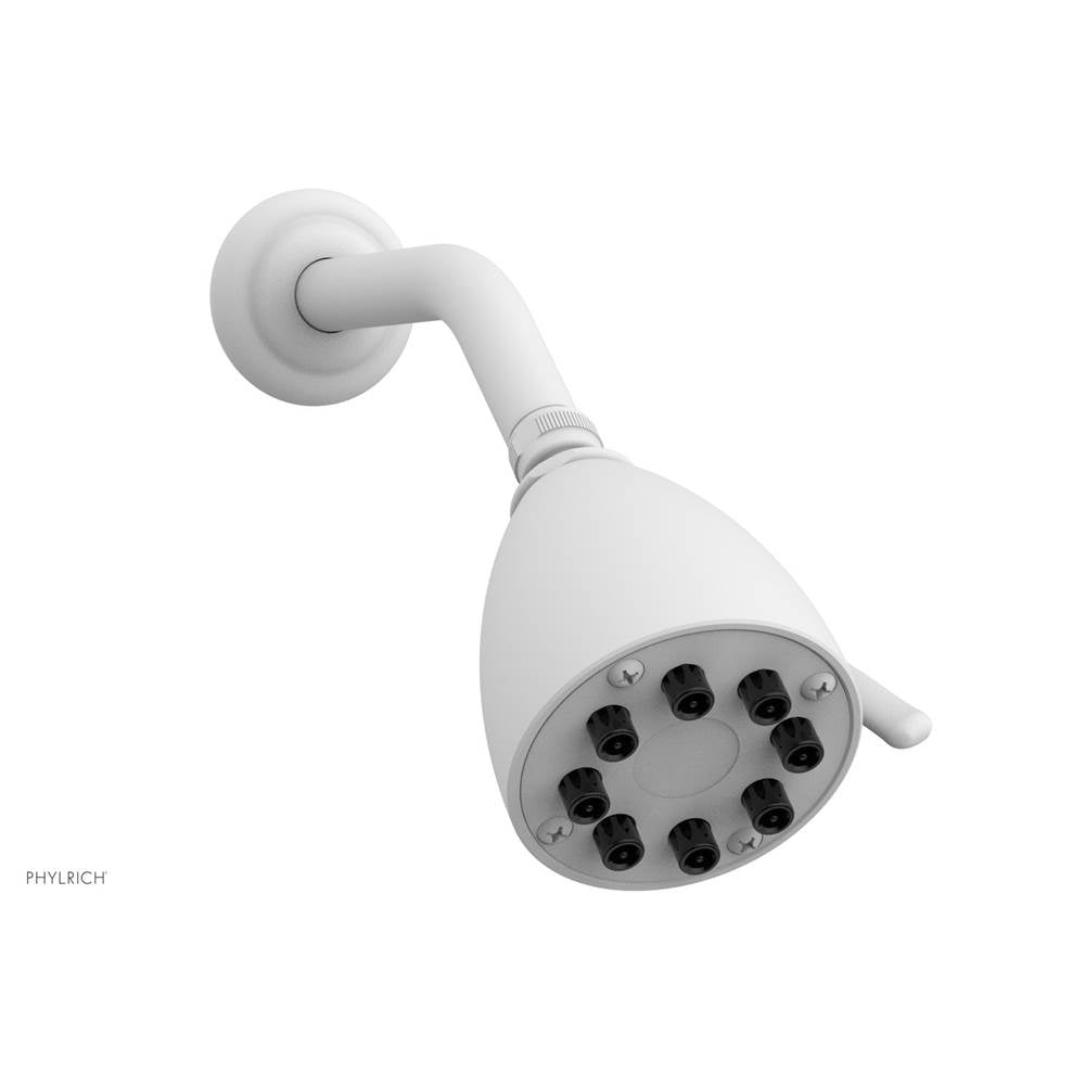 Phylrich - 8 Jet 3 1/2 Rnd Shwr Head - Satin White